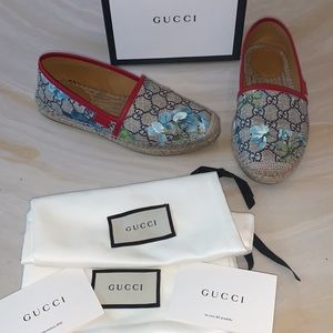 FINAL PRICE! Authentic Gucci Bloom Espadrilles!